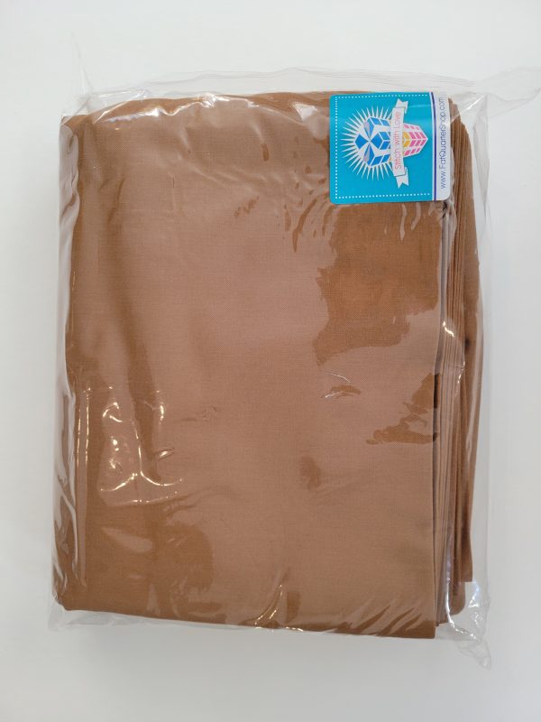 Solid Brown/Copper fabric (7 yards)