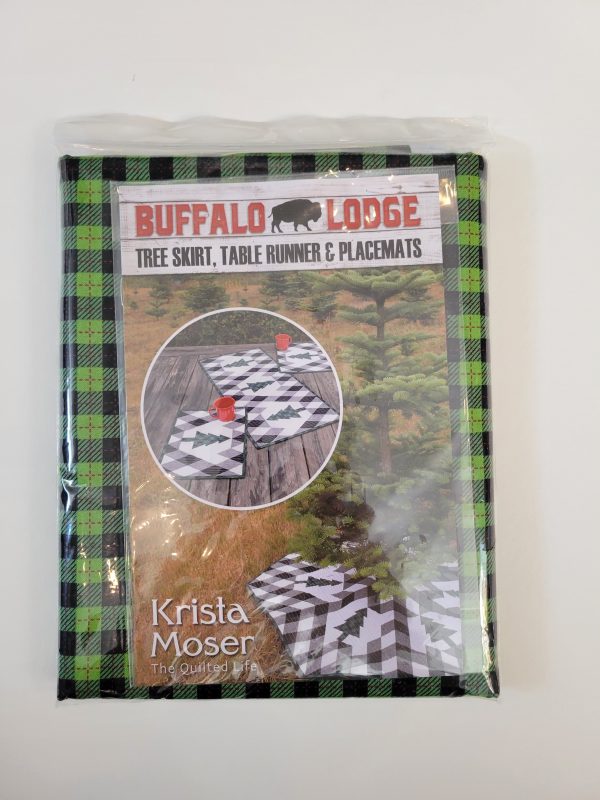 Buffalo Lodge - tree skirt, table runner & placemats