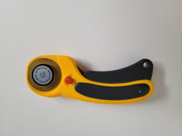 USED Olfa 45mm Ergonomic Rotary Cutter (Yellow)