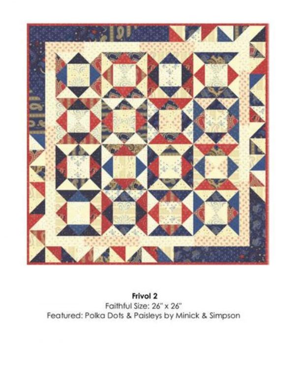 Frivols #2 - Polka Dots & Paisleys by Minick & Simpson Kit