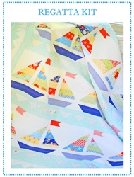 Regatta Quilt Kit featuring Catalina by Fig Tree