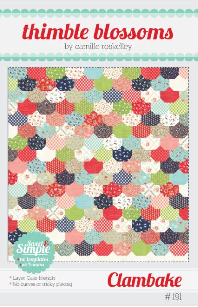 Clambake by Thimble Blooms Kit (3) LAYER CAKE