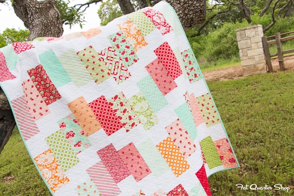 Climbing Roses Quilt featuring Hello Darling Kit