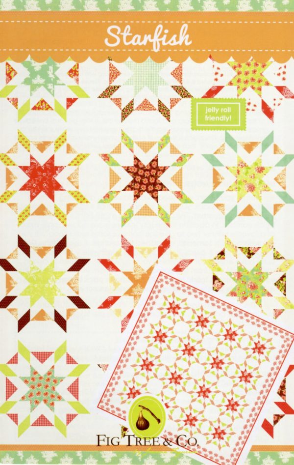 Starfish Quilt Kit by Fig Tree