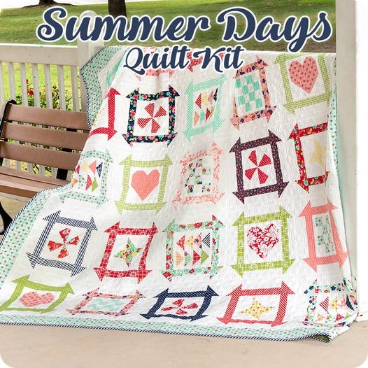 Shine On Quilt Kit BOM by Bonnie & Camille for Moda (NOT A COMPLETE KIT)