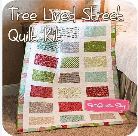 Tree Lined Street Kit by Fat Quarter Shop