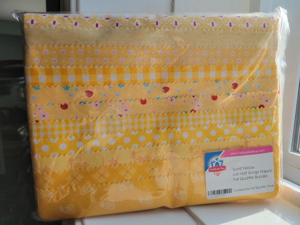 Sunlit Yellow (12) FAT QUARTER bundle